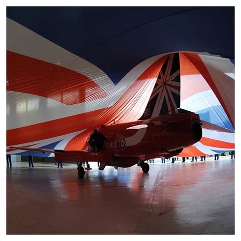 The New Tail Design That Celebrated The Red Arrows Display Team 50th