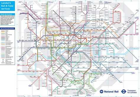 London Metro System Map