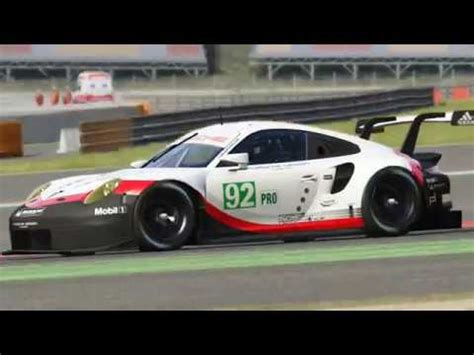 Assetto Corsa Porsche 911 RSR Hotlaps At Catalunya YouTube