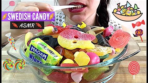 Asmr The Best Swedish Candy Asmr Ever Eating Show Mukbang Soft And Chewy Eating Sounds