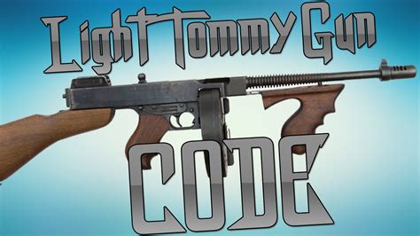This gun is r15 & r6 compatible, fully animated ROBLOX | Future Tycoon | Light Tommy Gun Code - YouTube
