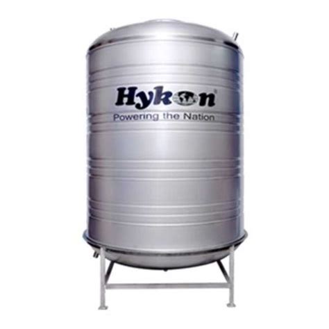 Hykon Stainless Steel Water Tank At Rs 15000piece Water Tank In