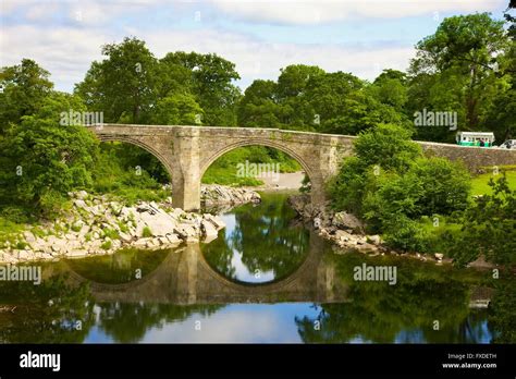 Devils Bridge Over The River Lune Constructed Around 1370 Kirkby