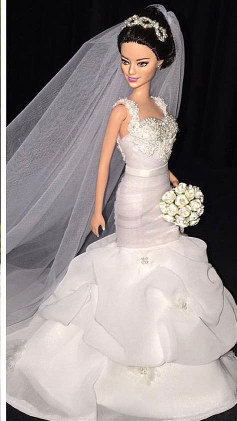 1 2 sammurakammi barbie wedding dress doll wedding dress barbie bridal