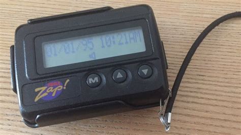 My Pager The In Thing In The 90s Bbc News