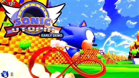 Sonic Utopia El Mejor Exponente De Un Mundo Abierto Con Sonic Youtube
