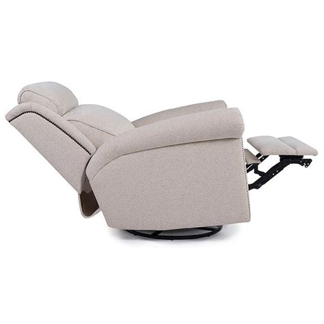 Smith Brothers 737 737 87 737 White Traditional Power Swivel Glider