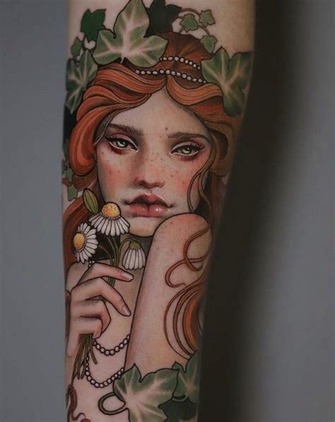 Inked Magazine On Instagram Lovely Hannahflowerstattoos Inked