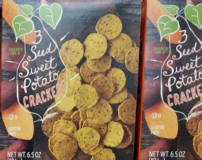 Trader Joe S Seed Sweet Potato Crackers Reviews Trader Joe S Reviews