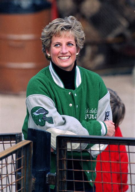 The Story Behind Princess Diana S Philadelphia Eagles Jacket