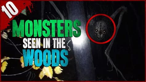 10 Monsters Seen In The Woods Darkness Prevails Youtube