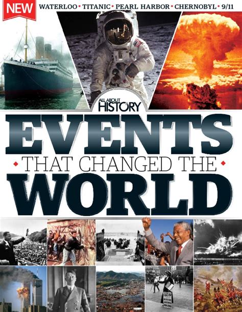 All About History Events That Changed The World Magazine Digital
