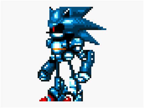 Sonic 3 Mecha Sonic Sprite Hd Png Download Kindpng