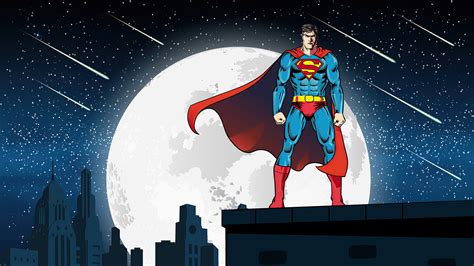 Superman Zoom Background