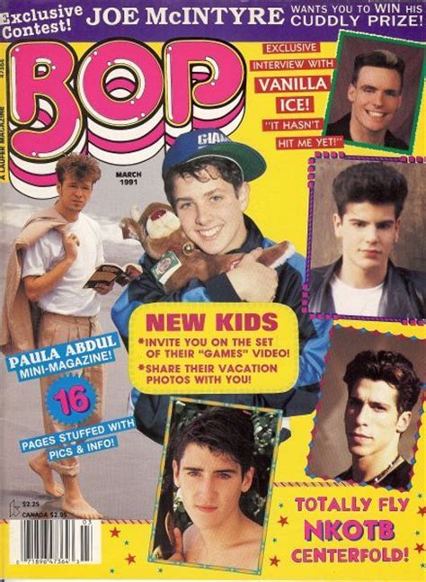 New Kids On The Block Still A Fan And Bop Magazine Many Poster On