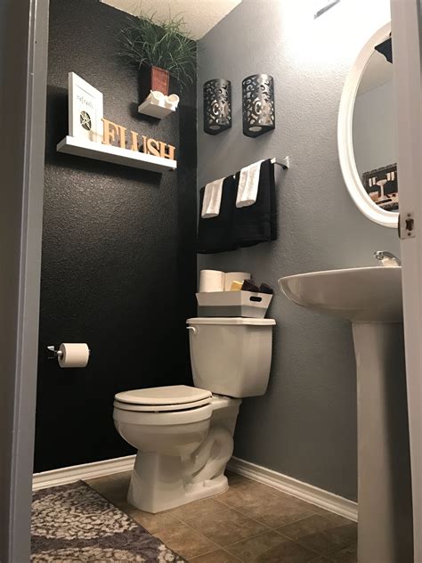 The men's 5 piece bathroom accessory set is the only tool you will need for all your grooming needs! Pin by Stacy Austin on Home decor | Restroom decor, Half ...