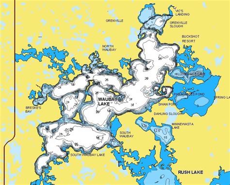 28 South Dakota Lakes Map Online Map Around The World