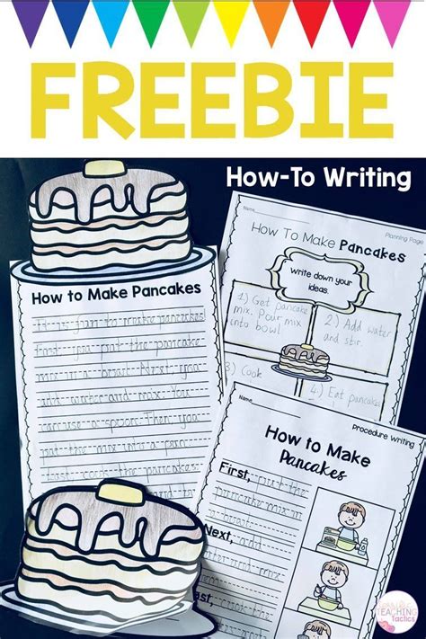 Free How To Writing Worksheets And Crafts Terrific Teaching Tactics