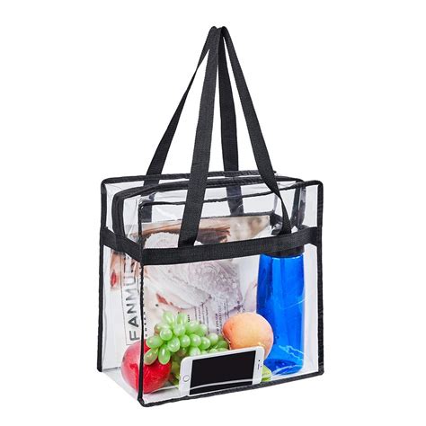 Magicbags 12x12x6 Stadium Approved Clear Tote Bag Sturdy Pvc 1 Pack