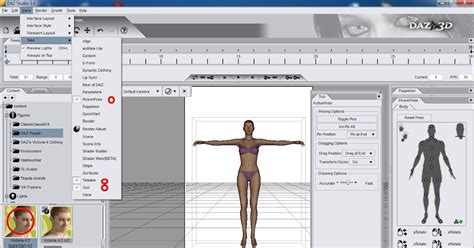 Virtualclue Creating A Pose In Daz3d Studio