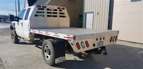 84" x 104" SRW Truck Bed All Aluminum | Amos Livestock Equipment, LLC