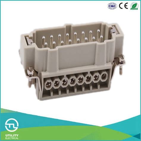 He 16pins Standard Heavy Duty Male Female Connector Electrical