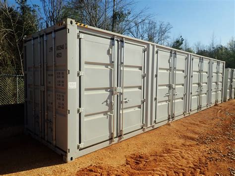 40 Steel Shipping Container W4 Side Doors