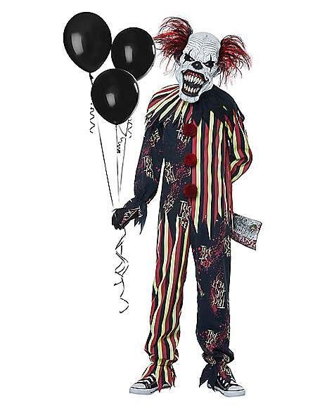Clothing Shoes And Accessories Adult Evil Clown Inflatable Killer It