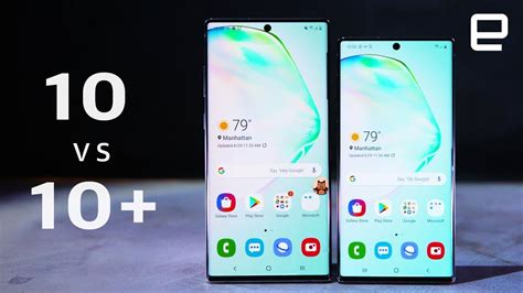 Samsung Galaxy Note 10 Vs Note 10 Plus Youtube