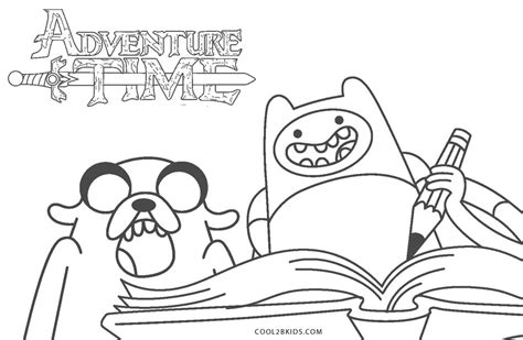 20 Adventure Time Coloring Pages Printable