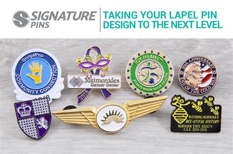 Taking Your Lapel Pin Design To The Next Level Signature Pins