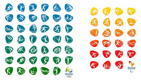 19 All Sport Icons Images Sports Icon Olympics Rio 2016 Pictograms