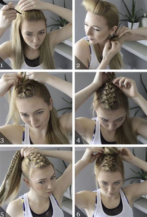 Cute Easy Athletic Hairstyles Sporty Hairstyles Volleyball