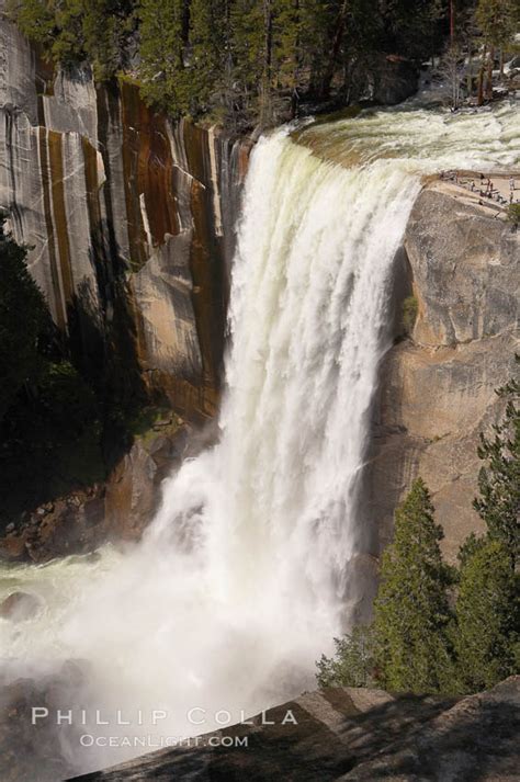 Vernal Falls Yosemite Np Yosemite National Park California