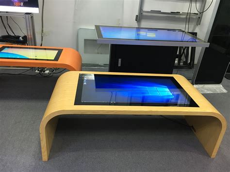 Do you have touch screen coffee table or other products of your own? Fashion style smart table interactive table. | Touch ...