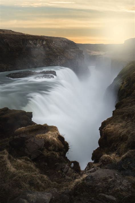 Gullfoss Waterfall Golden Circle Iceland