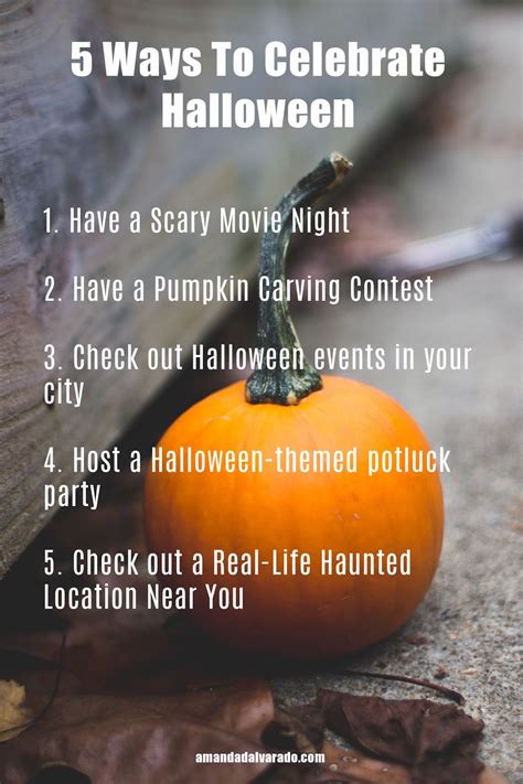 5 Ways To Celebrate Halloween