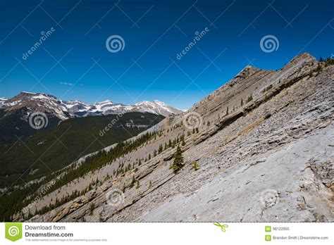 Rocky Mountain Summer Hiking Views Stock Image Image Of Mountain