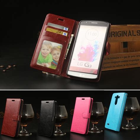 Luxury Retro Pu Leather Cell Phone Case For Lg Optimus G3