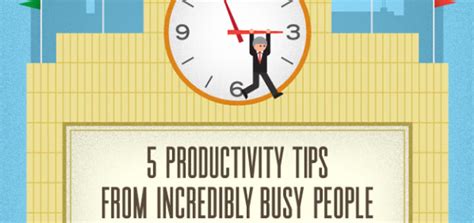 5 Best Productivity Tips For Busy People Icraftopia