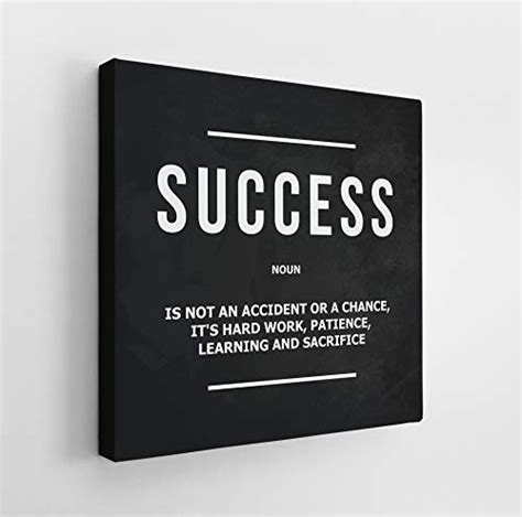 6x Motivational Wall Art Office Decor Canvas Prints Grind Hustle Success Execution Persistence