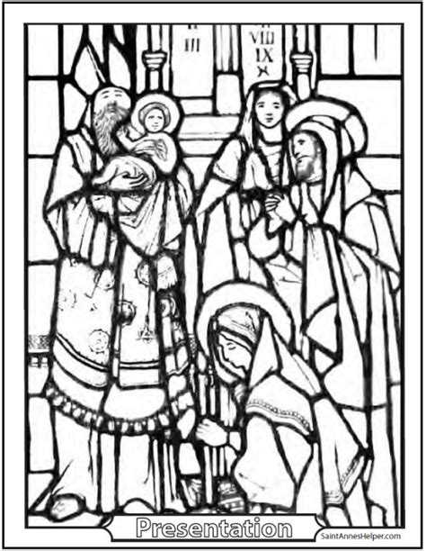 40 Rosary Coloring Pages The Mysteries Of The Rosary