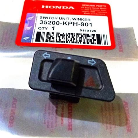 Tombol Winker Unit Switch Button Turn Signal Honda Kharisma Kph