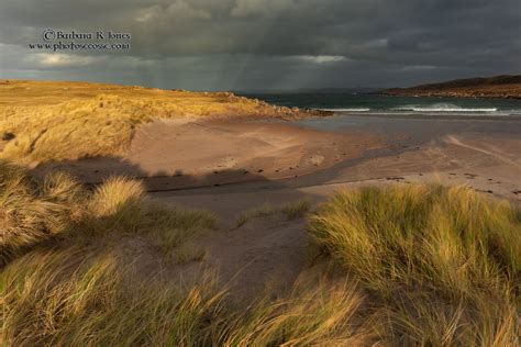 Achnahaird Bay Anticrepuscular Rays Coigach Scotland North Coast