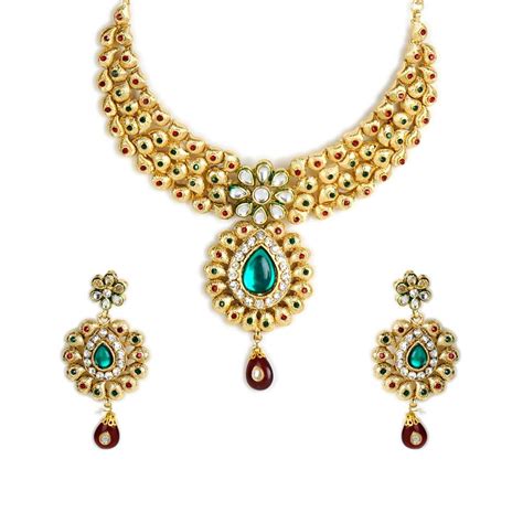 Latest Kundan Jewellery Designs Collection - HijabiWorld