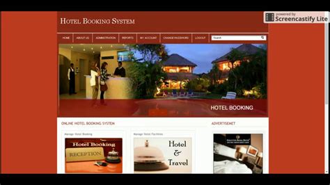 Hotel Booking System Php And Mysql Project Source Code Php Mysql
