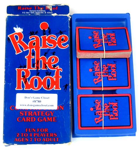 1982 Raise The Roof Game Henard Industries Dons Game Closet