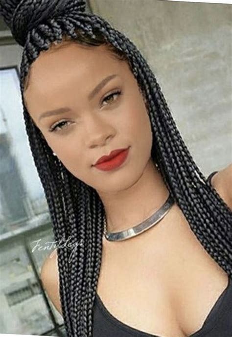 Ocupar Lengua Macarrónica Mentalmente Rihanna Con Trenzas Africanas Sol