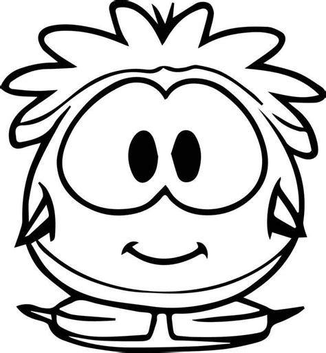 Download the first coloring page from galaxy buck. Cute Character Club Penguin Coloring Page di 2020 (Dengan ...