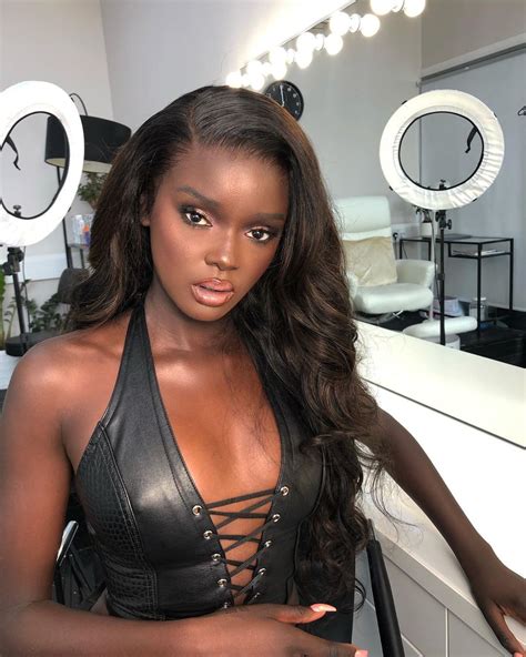 Duckie Thot On Instagram “duckiana With The New Energy 😛💛” Beauty Hair Color Beautiful Dark